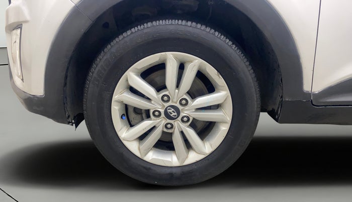 2017 Hyundai Creta SX PLUS 1.6 DIESEL, Diesel, Manual, 95,304 km, Left Front Wheel