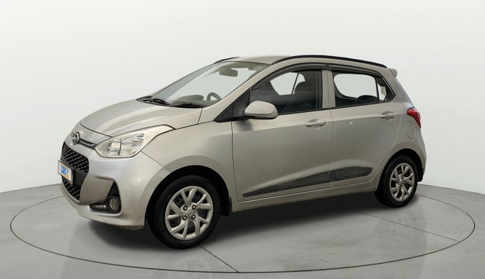 2018 Hyundai Grand i10 SPORTZ 1.2 KAPPA VTVT, CNG, Manual, 34,912 km, Left Front Diagonal