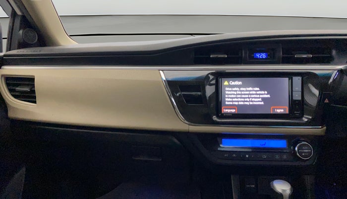 2015 Toyota Corolla Altis VL CVT PETROL, Petrol, Automatic, 63,955 km, Air Conditioner