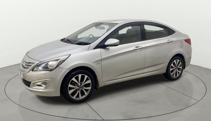 2016 Hyundai Verna FLUIDIC 1.6 CRDI SX AT 4S, Diesel, Automatic, 1,26,756 km, Left Front Diagonal
