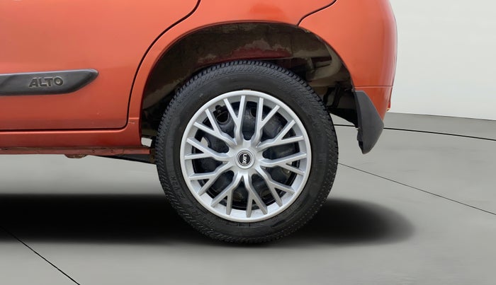 2013 Maruti Alto K10 VXI, Petrol, Manual, 37,912 km, Left Rear Wheel