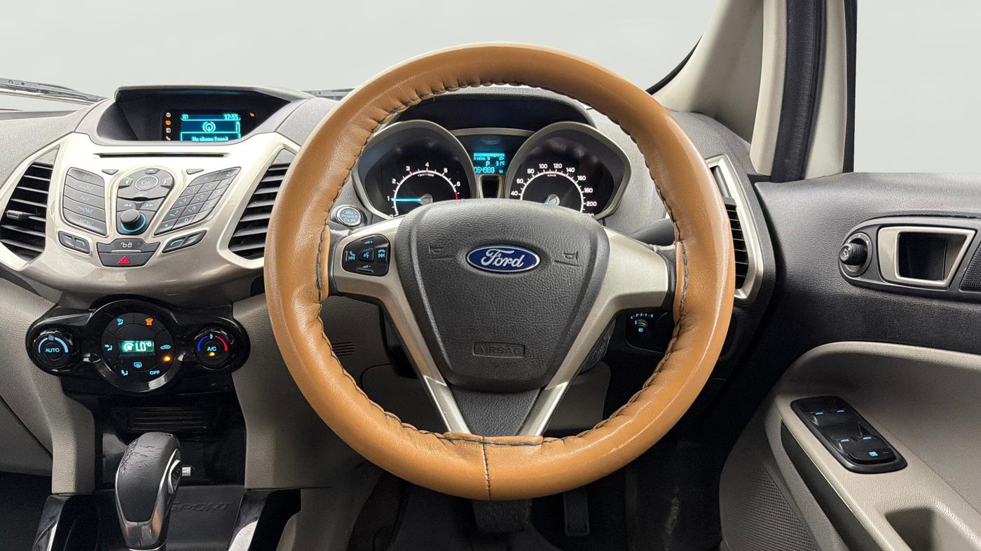 2016 Ford Ecosport TITANIUM 1.5L PETROL AT, Petrol, Automatic, 64,938 km, Steering Wheel Close Up