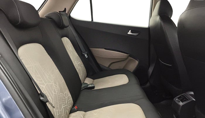 2017 Hyundai Grand i10 ASTA AT 1.2 KAPPA VTVT, Petrol, Automatic, 37,468 km, Right Side Rear Door Cabin