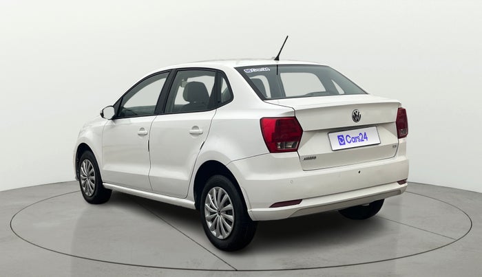 2019 Volkswagen Ameo TRENDLINE 1.5L, Diesel, Manual, 1,00,303 km, Left Back Diagonal