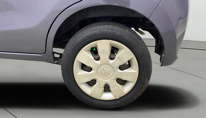 2015 Maruti Alto K10 VXI AMT, Petrol, Automatic, 1,07,039 km, Left Rear Wheel