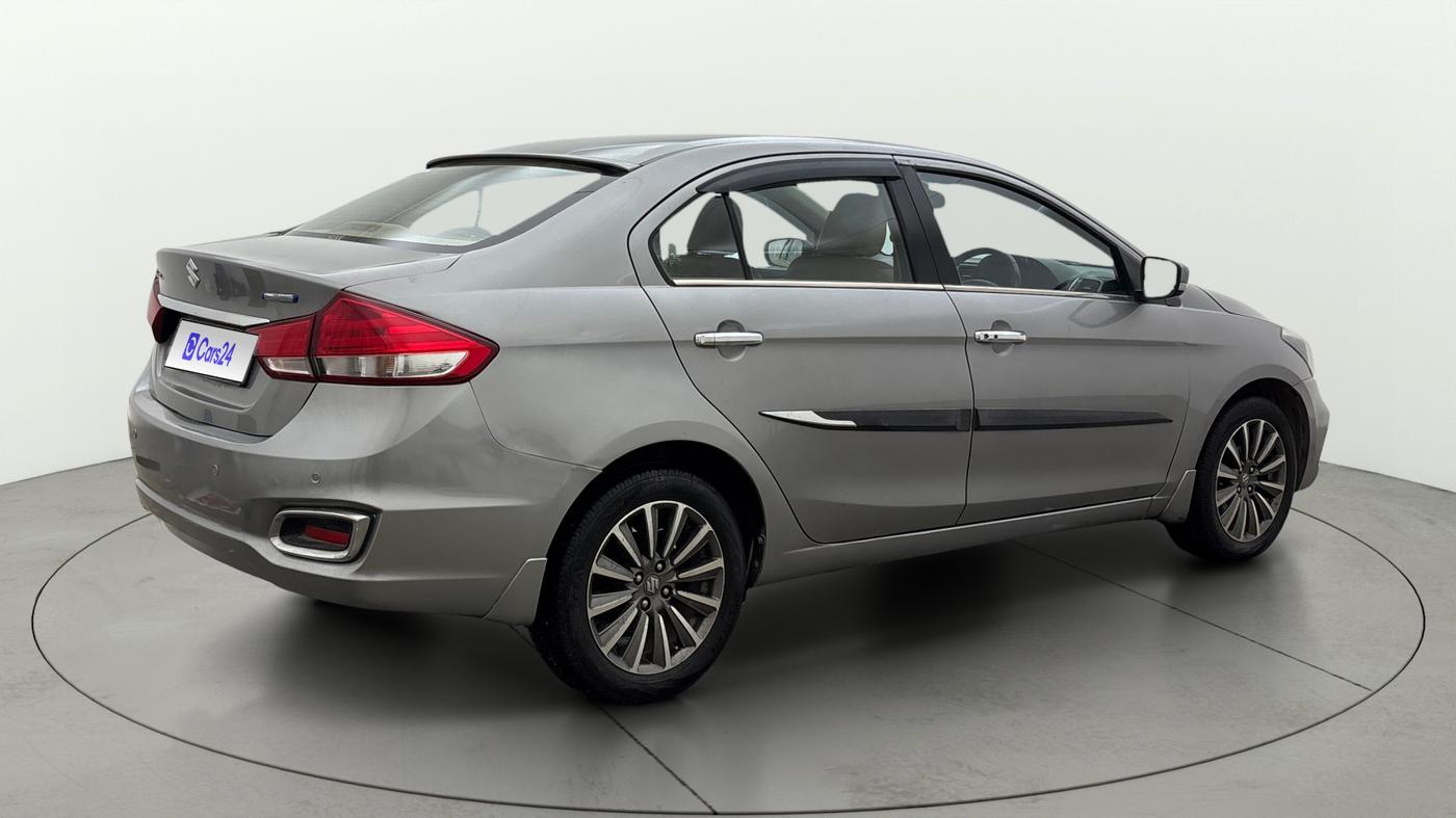 2018 Maruti Ciaz ALPHA 1.5 SHVS PETROL, Petrol, Manual, 1,23,069 km, Right Back Diagonal