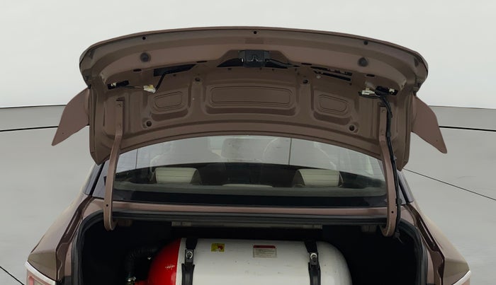 2021 Hyundai AURA S 1.2 CNG, CNG, Manual, 27,201 km, Boot Door Open