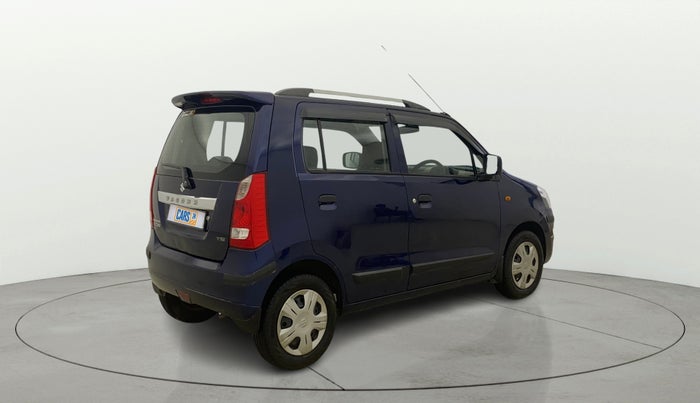 2017 Maruti Wagon R 1.0 VXI, Petrol, Manual, 43,418 km, Right Back Diagonal