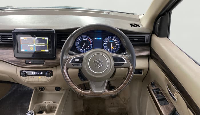 2019 Maruti Ertiga ZXI+ SHVS, Petrol, Manual, 89,787 km, Steering Wheel Close Up