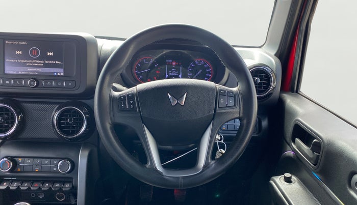 2024 Mahindra Thar LX HT PETROL 4WD MT, Petrol, Manual, 18,457 km, Steering Wheel Close Up