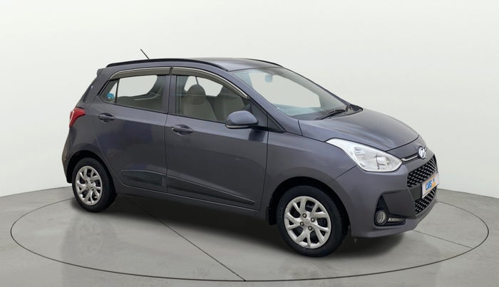 2018 Hyundai Grand i10 SPORTZ (O) 1.2 KAPPA VTVT, Petrol, Manual, 30,999 km, Right Front Diagonal
