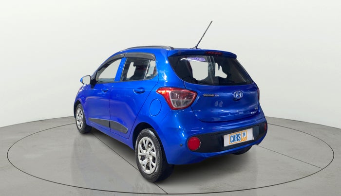 2017 Hyundai Grand i10 SPORTZ (O) 1.2 KAPPA VTVT, Petrol, Manual, 73,145 km, Left Back Diagonal