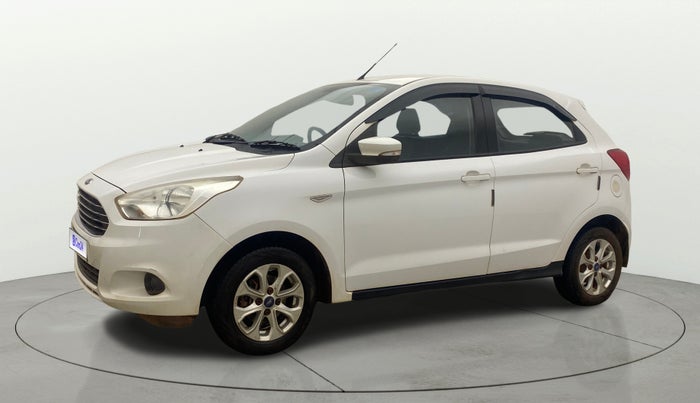 2016 Ford New Figo TITANIUM 1.2 PETROL MT, Petrol, Manual, 96,685 km, Left Front Diagonal