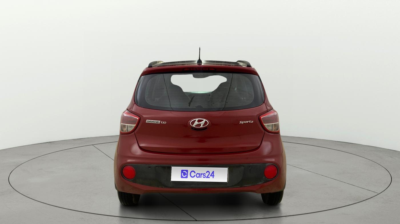 2018 Hyundai Grand i10 SPORTZ AT 1.2 KAPPA VTVT, Petrol, Automatic, 38,265 km, Back/Rear