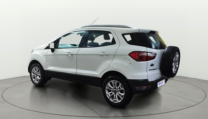 2015 Ford Ecosport TITANIUM 1.5L DIESEL, Diesel, Manual, 1,17,932 km, Left Back Diagonal