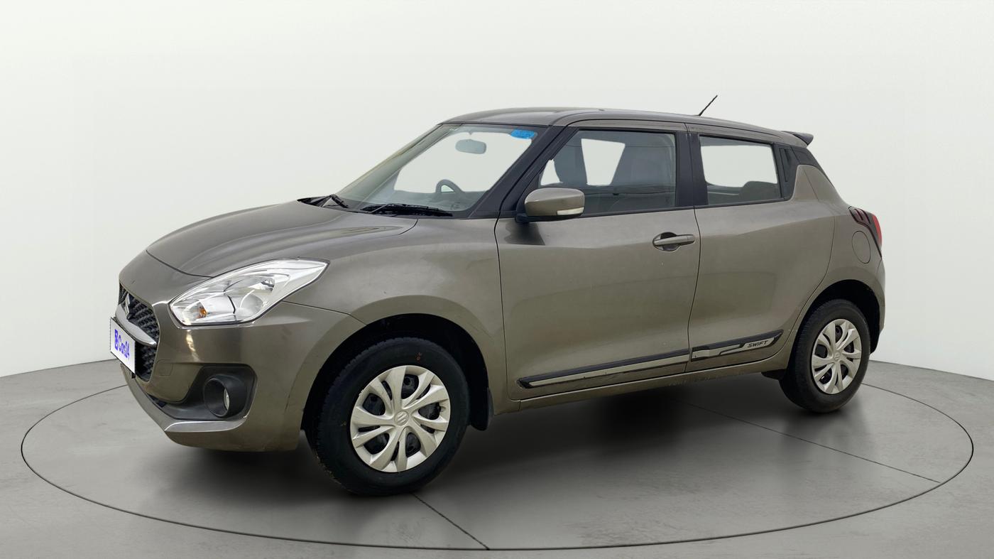 2022 Maruti Swift VXI, Petrol, Manual, 50,656 km, Left Front Diagonal