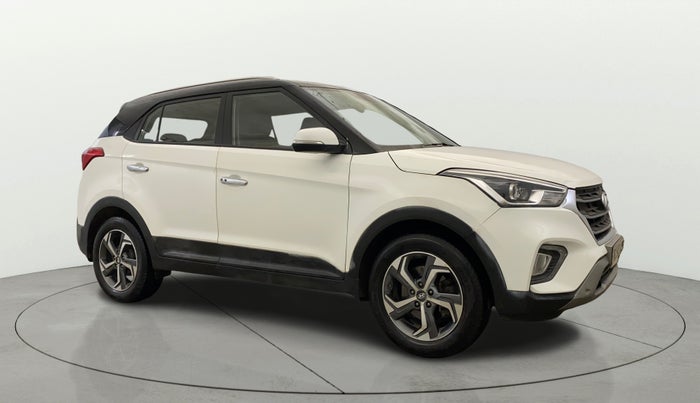2018 Hyundai Creta SX 1.6 PETROL DUAL TONE, Petrol, Manual, 82,577 km, Right Front Diagonal