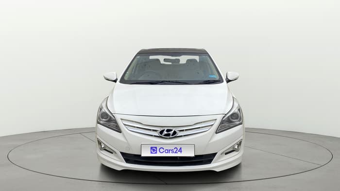 2015 Hyundai Verna FLUIDIC 4S 1.6 VTVT S(O), Petrol, Manual, 57,214 km, Front