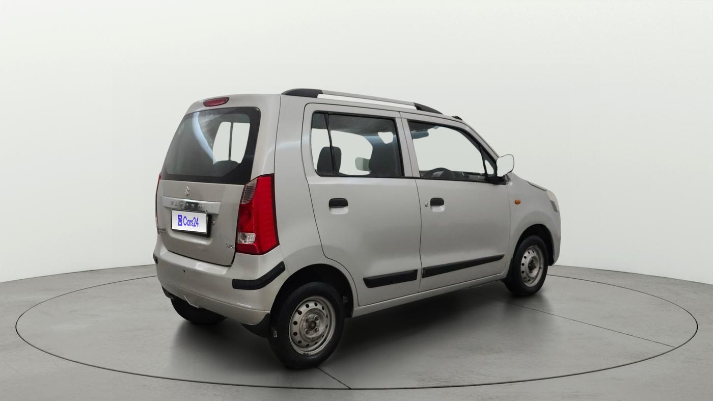 2015 Maruti Wagon R 1.0 LXI CNG, CNG, Manual, 84,773 km, Right Back Diagonal