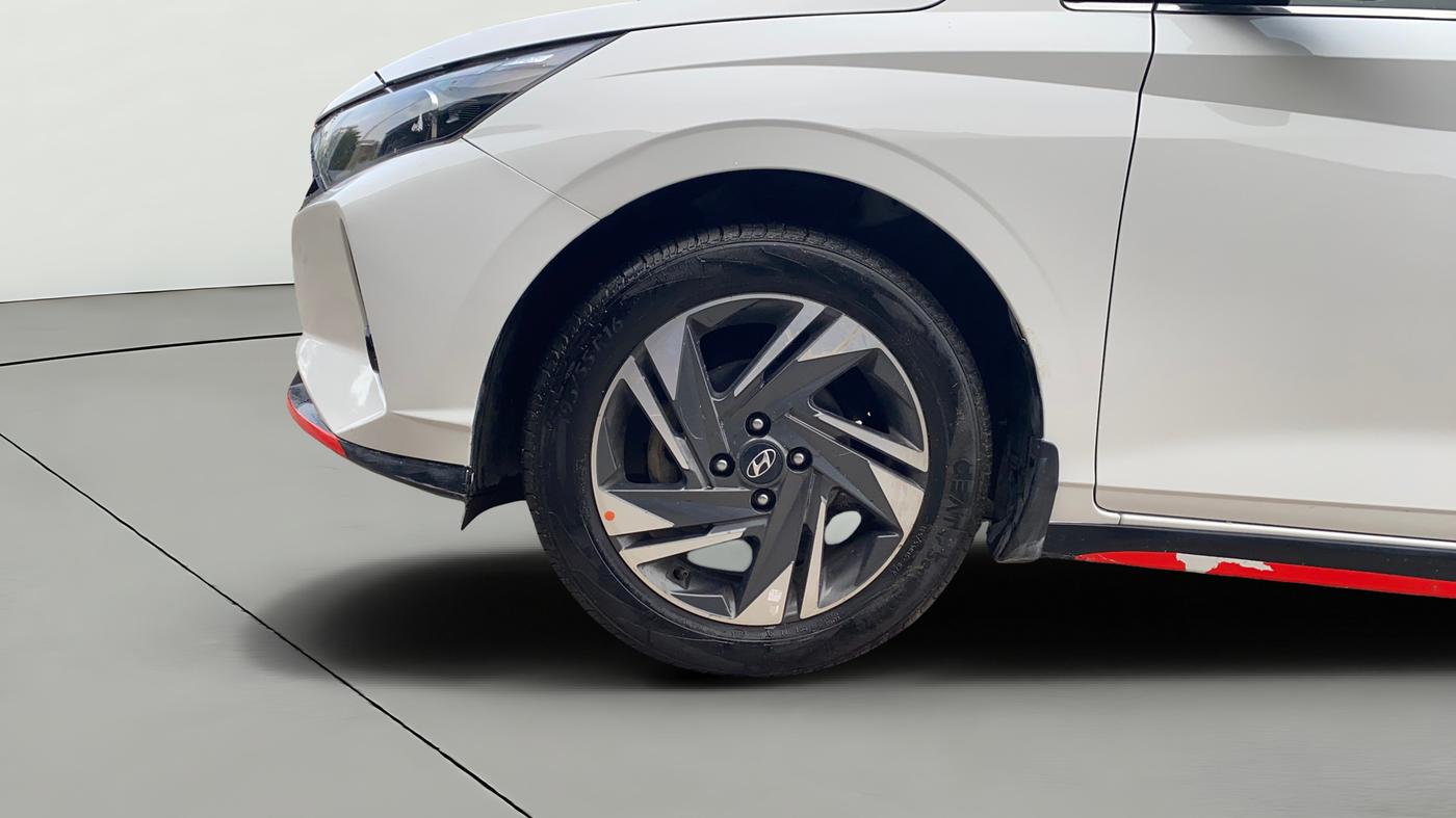 2021 Hyundai NEW I20 ASTA (O) 1.2 MT, Petrol, Manual, 51,818 km, Left Front Wheel