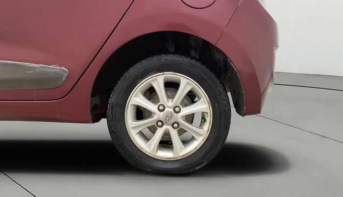 2015 Hyundai Grand i10 ASTA AT 1.2 KAPPA VTVT, Petrol, Automatic, 65,548 km, Left Rear Wheel