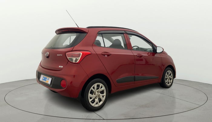 2019 Hyundai Grand i10 SPORTZ 1.2 KAPPA VTVT, Petrol, Manual, 20,693 km, Right Back Diagonal