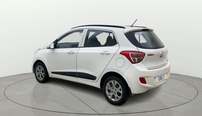 2016 Hyundai Grand i10 SPORTZ 1.2 KAPPA VTVT, Petrol, Manual, 73,649 km, Left Back Diagonal
