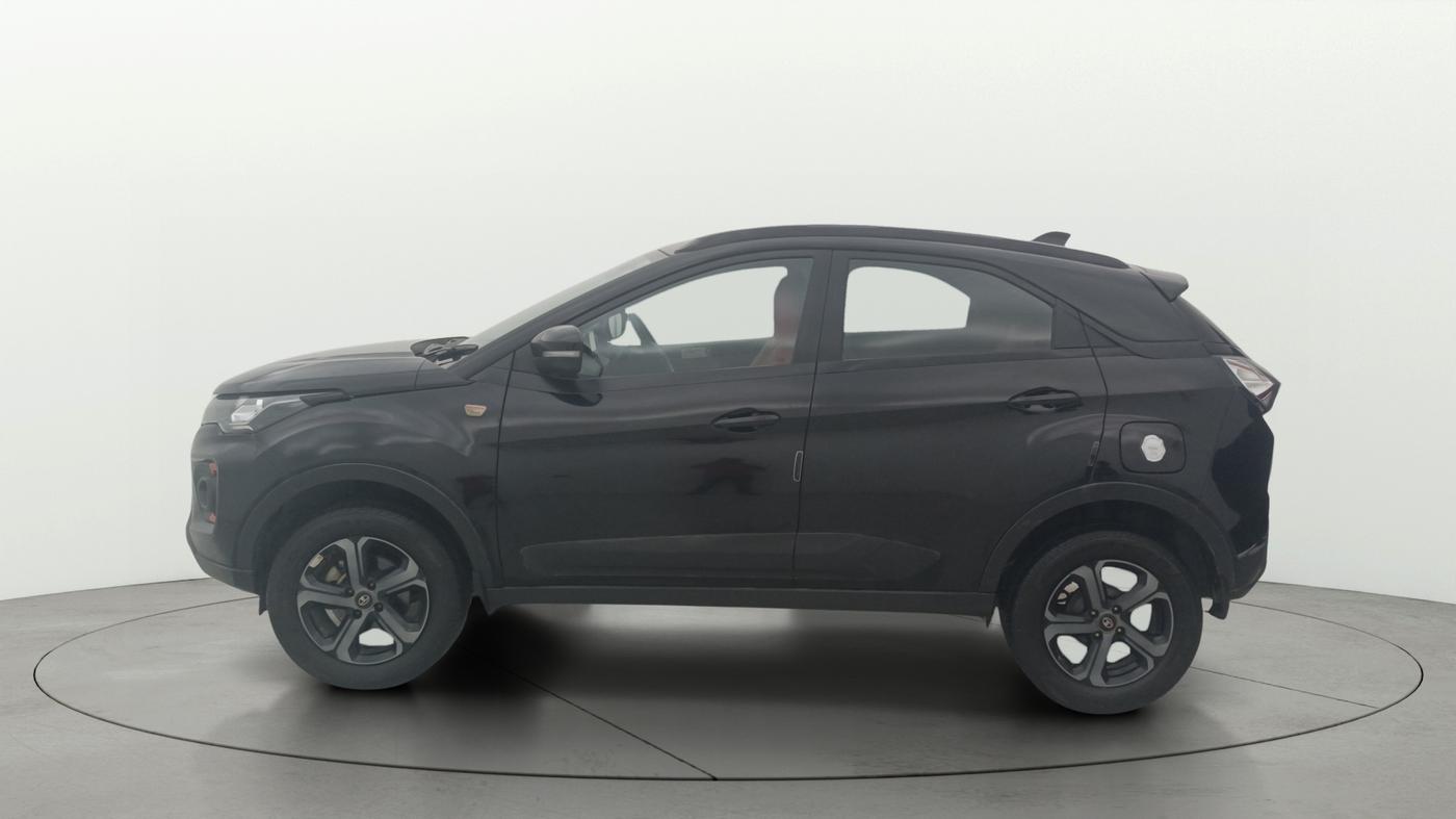 2023 Tata NEXON XZA PLUS LUX SUNROOF RED DARK PETROL, Petrol, Automatic, 29,740 km, Left Side