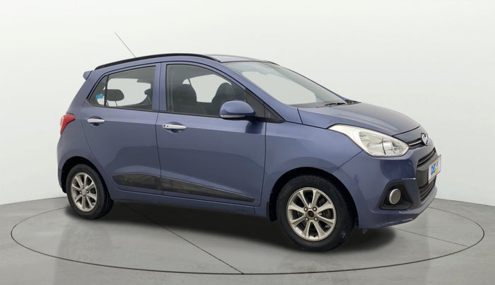 2016 Hyundai Grand i10 ASTA (O) 1.2 KAPPA VTVT, Petrol, Manual, 89,471 km, Right Front Diagonal