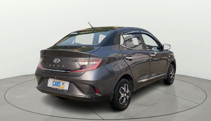2021 Hyundai AURA S 1.2 CNG, CNG, Manual, 95,560 km, Right Back Diagonal