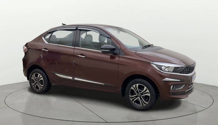 2022 Tata TIGOR XZ PLUS CNG, CNG, Manual, 84,605 km, Right Front Diagonal