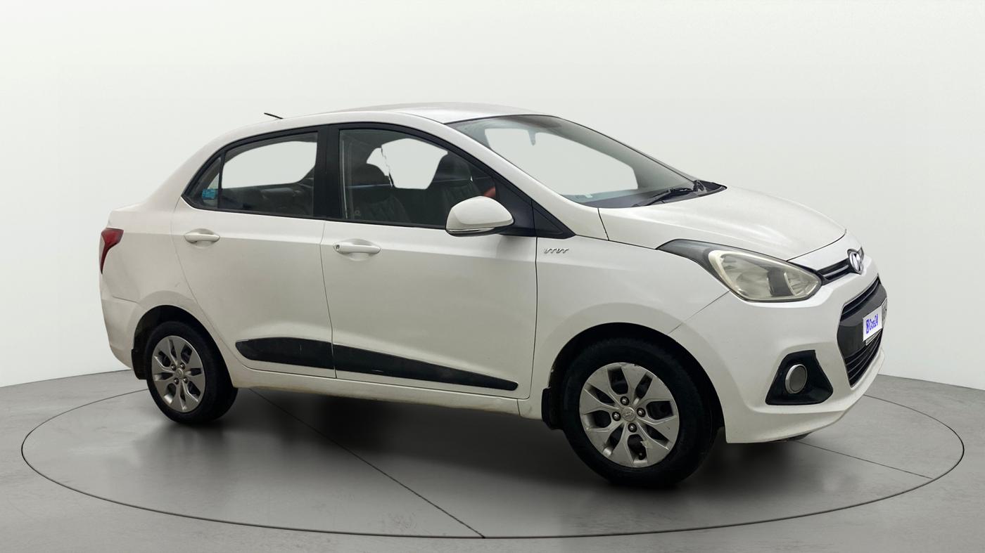 2014 Hyundai Xcent S 1.2, Petrol, Manual, 1,06,291 km, Right Front Diagonal