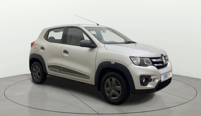 2019 Renault Kwid RXT 1.0 AMT (O), Petrol, Automatic, 80,598 km, Right Front Diagonal