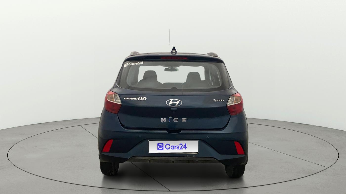 2021 Hyundai GRAND I10 NIOS SPORTZ AMT 1.2 KAPPA VTVT, Petrol, Automatic, 81,807 km, Back/Rear