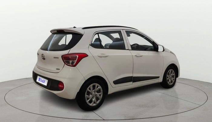 2018 Hyundai Grand i10 SPORTZ 1.2 KAPPA VTVT, Petrol, Manual, 98,288 km, Right Back Diagonal