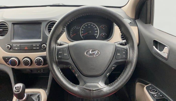 2019 Hyundai Grand i10 SPORTZ 1.2 KAPPA VTVT, Petrol, Manual, 20,709 km, Steering Wheel Close Up