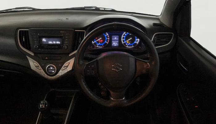 2017 Maruti Baleno DELTA PETROL 1.2, Petrol, Manual, 70,608 km, Steering Wheel Close Up