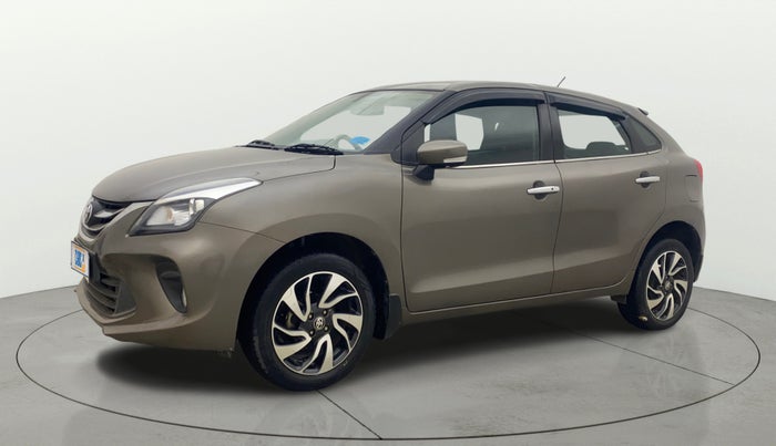 2019 Toyota Glanza V, Petrol, Manual, 53,080 km, Left Front Diagonal