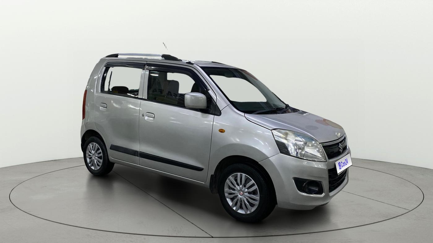2017 Maruti Wagon R 1.0 VXI AMT, Petrol, Automatic, 47,347 km, Right Front Diagonal