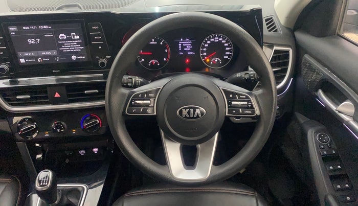 2020 KIA SELTOS HTK PLUS 1.5 DIESEL, Diesel, Manual, 48,983 km, Steering Wheel Close Up