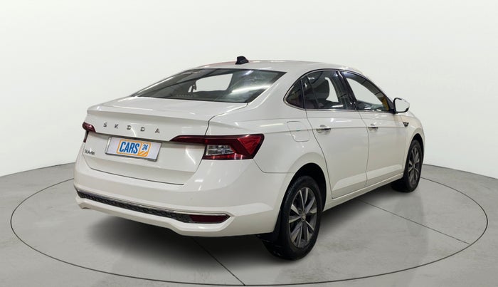 2022 Skoda SLAVIA STYLE 1.0L TSI AT, Petrol, Automatic, 33,393 km, Right Back Diagonal