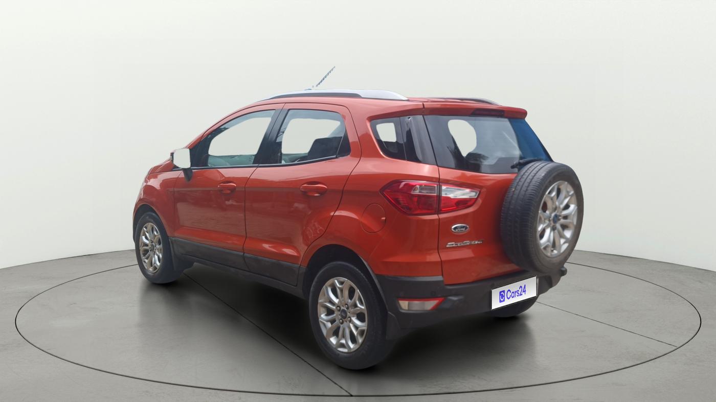 2015 Ford Ecosport TITANIUM 1.5L PETROL AT, Petrol, Automatic, 91,217 km, Left Back Diagonal