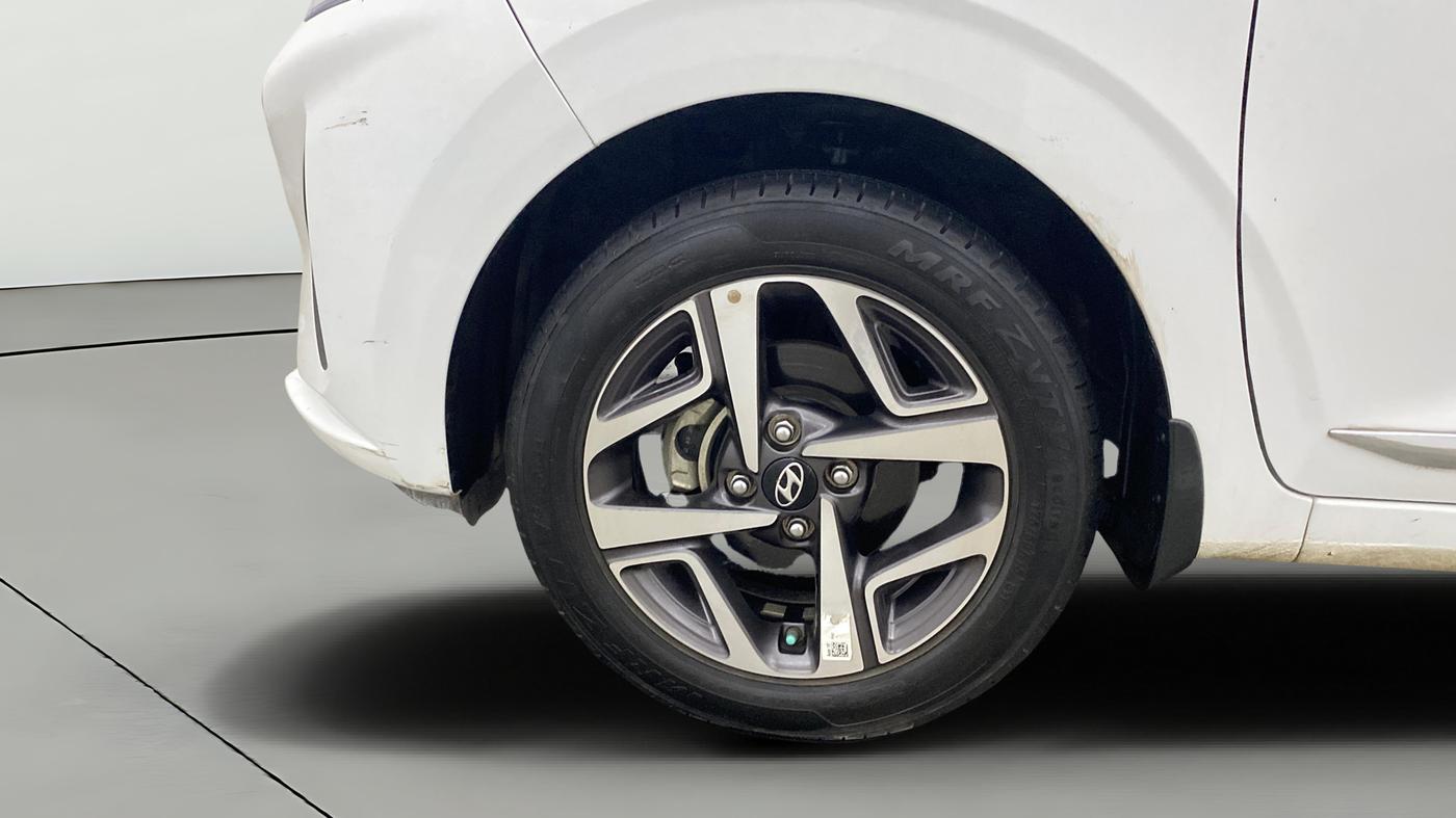 2022 Hyundai AURA SX 1.2 CNG, CNG, Manual, 9,680 km, Left Front Wheel