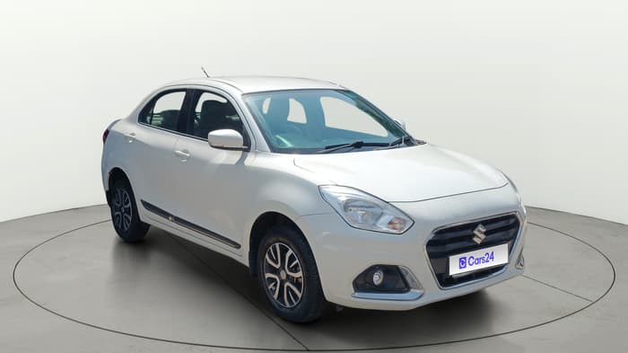 2021 Maruti Dzire VXI AMT, Petrol, Automatic, 77,672 km, Right Front Diagonal
