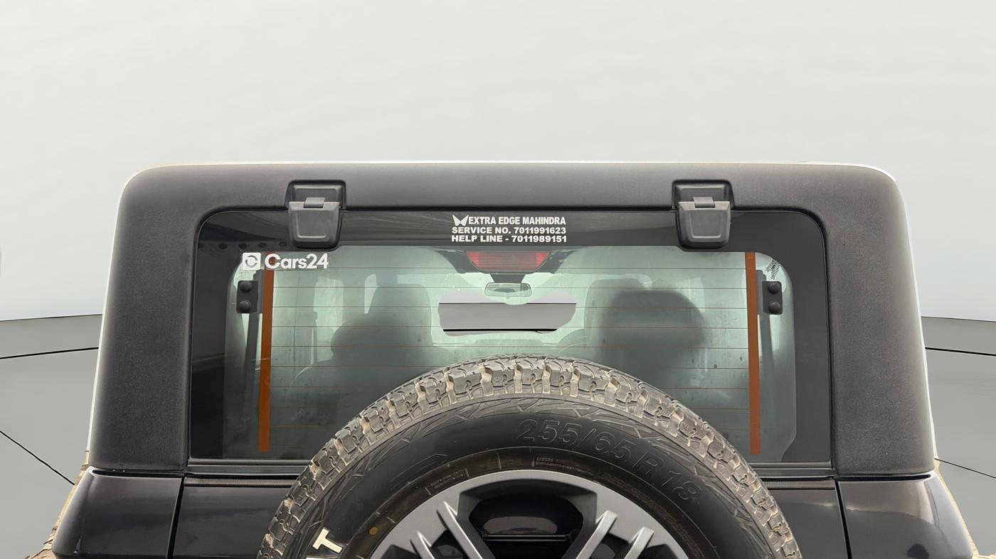 2021 Mahindra Thar LX PETROL HT 4WD AT, Petrol, Automatic, 36,568 km, Rear Windshield