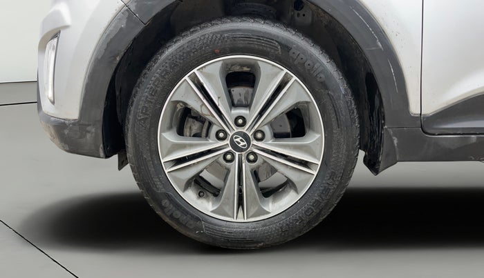 2017 Hyundai Creta SX PLUS AT 1.6 PETROL, Petrol, Automatic, 79,046 km, Left Front Wheel