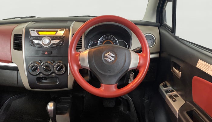 2016 Maruti Wagon R 1.0 VXI AMT, Petrol, Automatic, 24,883 km, Steering Wheel Close Up