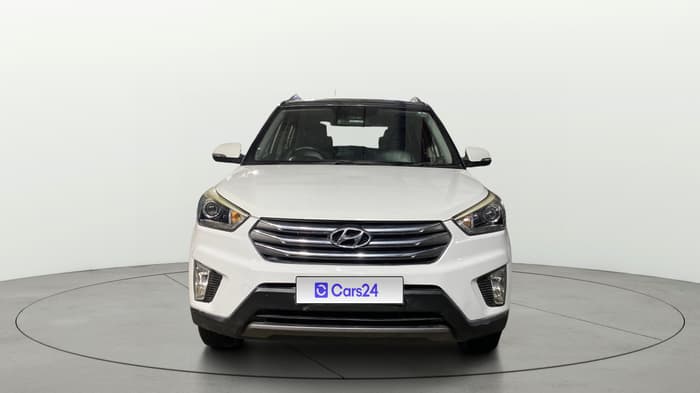 2017 Hyundai Creta SX PLUS 1.6 PETROL DUAL TONE, Petrol, Manual, 99,632 km, Front