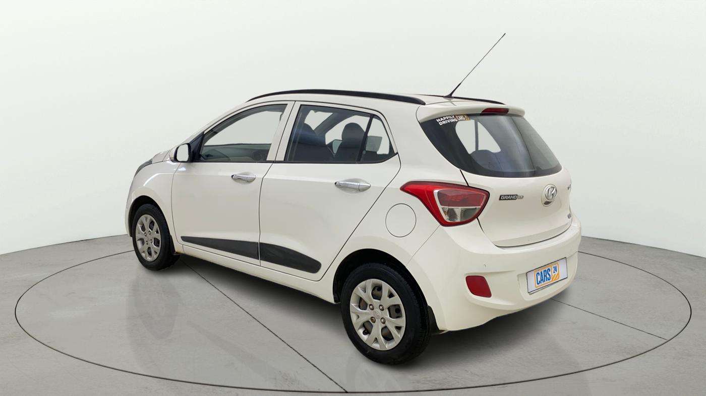 2016 Hyundai Grand i10 SPORTZ 1.2 KAPPA VTVT, Petrol, Manual, 34,112 km, Left Back Diagonal