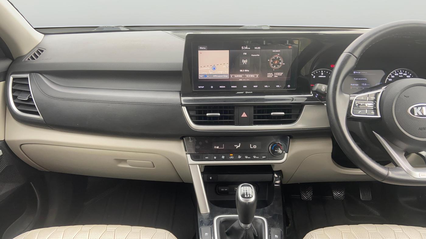 2020 KIA SELTOS HTX PLUS 1.5 DIESEL, Diesel, Manual, 73,490 km, Air Conditioner